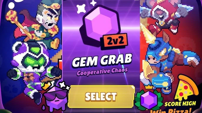 Gem Grab Brawlers Brawl Stars 2025