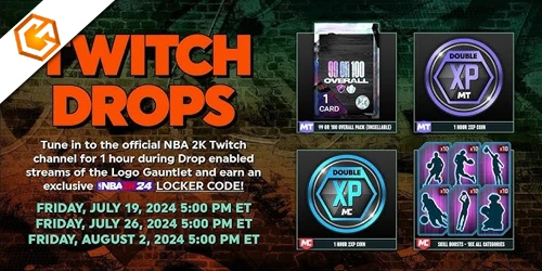 NBA 2K Twitch Drops: How to Get Free Rewards