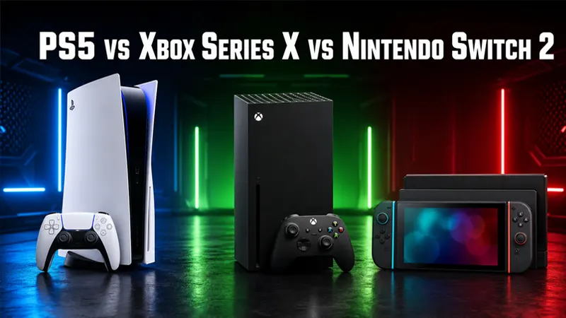 PS5 vs Xbox Series X vs Nintendo Switch 2: Which Console Fits You?