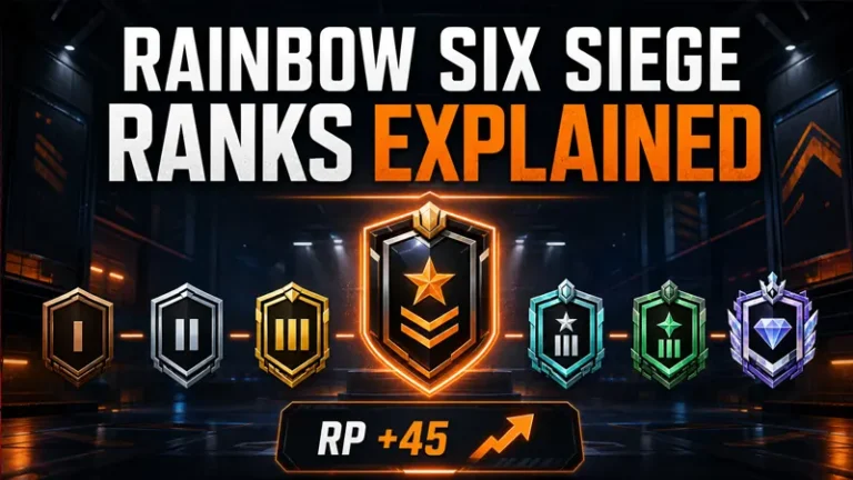 Rainbow Six Siege ranks