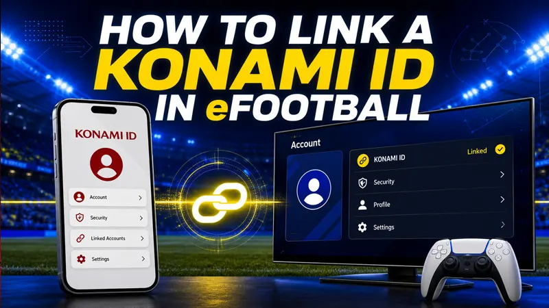 How to Link a KONAMI ID in eFootball (2026 Guide)