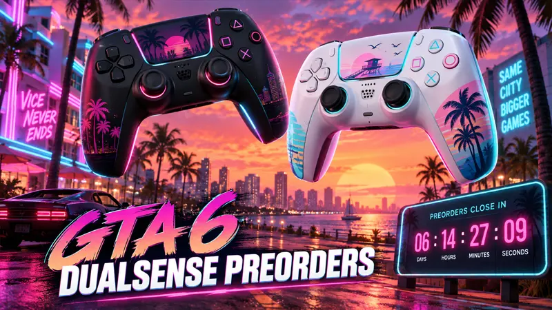 GTA 6 DualSense Preorders: 7 Essential Details