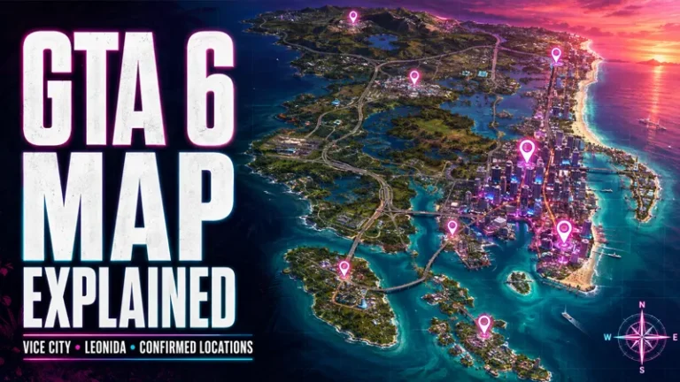 GTA 6 Map Explained: Vice City, Leonida and Confirmed Locations