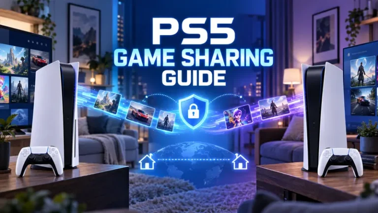 PS5 game sharing