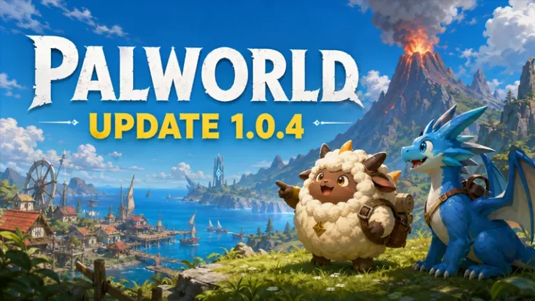 Palworld Update 1.0.4: New Missions and Key Fixes