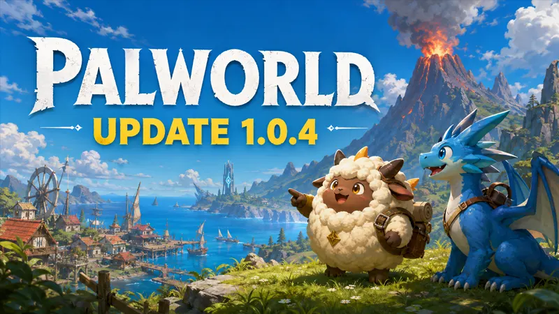 Palworld update 1.0.4
