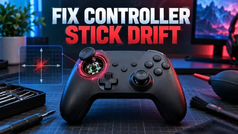 controller stick drift fix