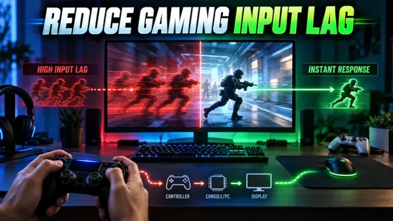 reduce gaming input lag