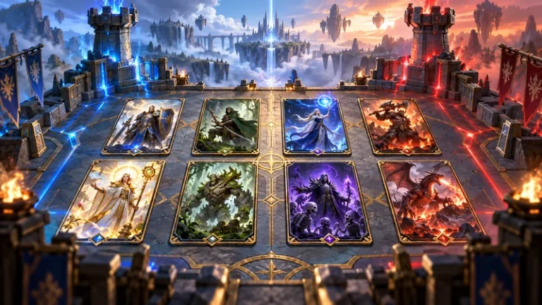 Clash Royale card rotation strategy with eight fantasy cards