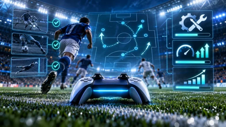 FC 27 title update showing football gameplay fixes and tactical improvements